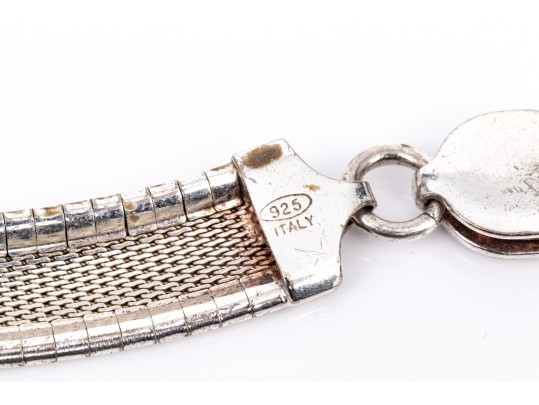 Collection Of Handsome Chunky Sterling Silver Jewelry Pieces