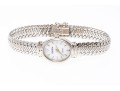 14K White Gold Croton Quartz Watch