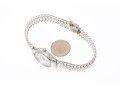 14K White Gold Croton Quartz Watch