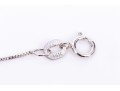 14k White Gold 18