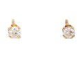 Pair Of 14K Diamond Stud Earrings, 0.13 TCW