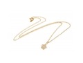 Contemporary Sterling Star Pendant Necklace And Earrings Set