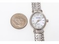 14K White Gold Croton Quartz Watch