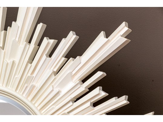 Stylish Beveled Sunburst Mirror
