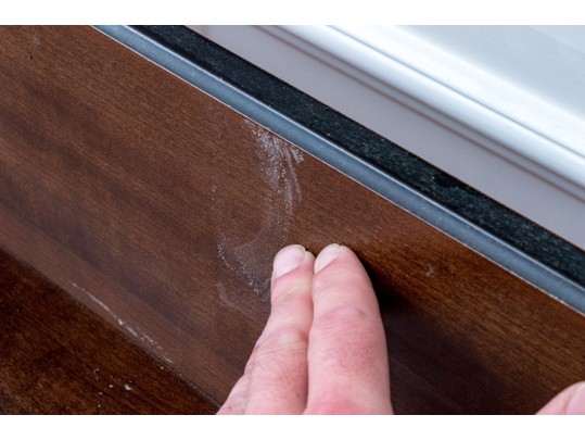 Barley Twist Console With Back Gallery, Likely Bombay Co.