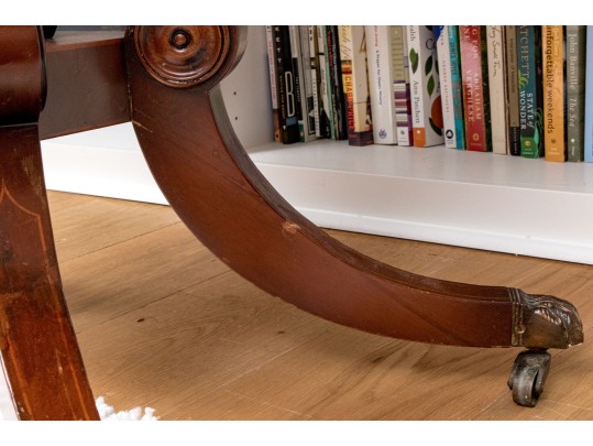 Regency Style Mahogany Card Table