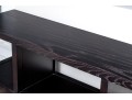 Contemporary Ebonized Console With Shelves
