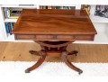 Regency Style Mahogany Card Table