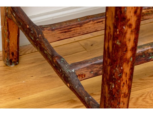 Beautiful Rustic American Single Drawer Table, Ca. 1820-40