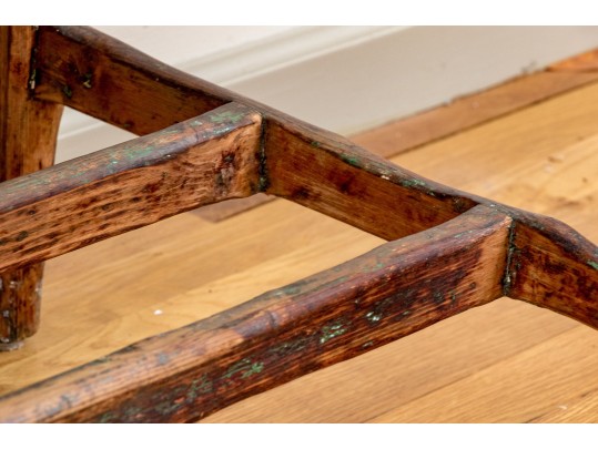 Beautiful Rustic American Single Drawer Table, Ca. 1820-40