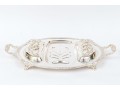 Fine Silver Plated Serving Tray With Two Lidded Compartments