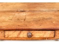 Beautiful Rustic American Single Drawer Table, Ca. 1820-40