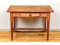 Beautiful Rustic American Single Drawer Table, Ca. 1820-40