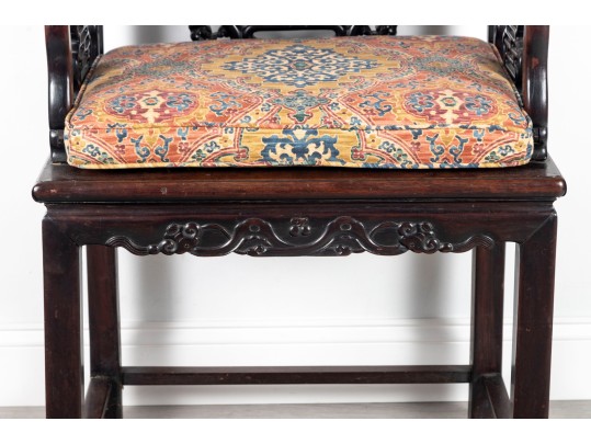 Chinese Rosewood 19th Century Chair