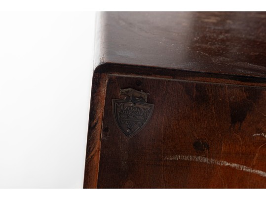 Vintage Slant Top Block Front Chippendale Desk