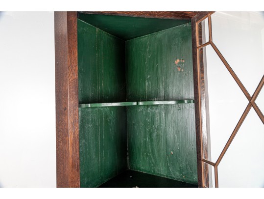 Antique Georgian Corner Cabinet