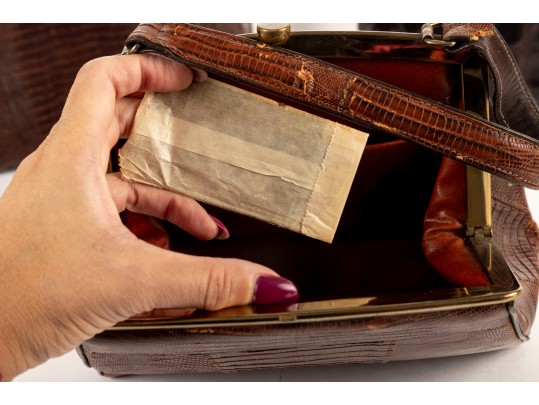 Four Vintage Reptile Skin Handbags (Includes Sydney & Sterling)