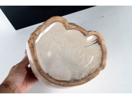 Vintage 1940's McCoy White Bear Cookie Jar 