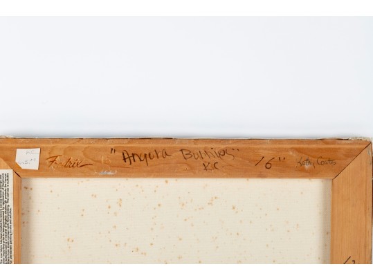 Hannah Cole Buie (American, B. 1955) 