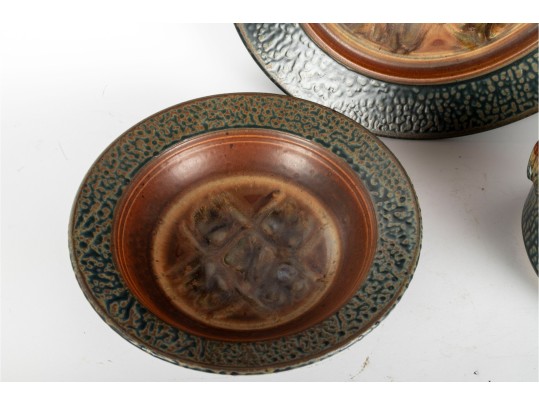 Royce Yoder Frogskin Pottery Set