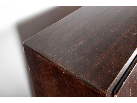 Vintage Slant Top Block Front Chippendale Desk