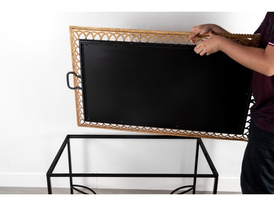 Niermann Weeks Regency Style Tole Tray Table