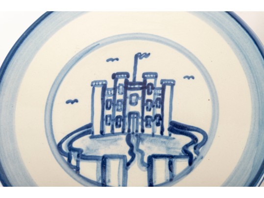 M.A. Hadley Hand Decorated Novelty Plates