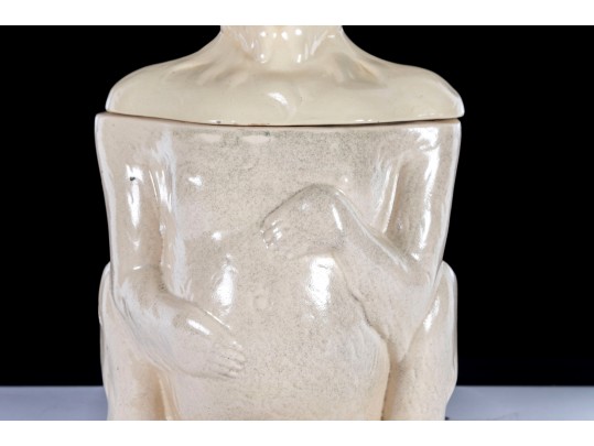 FAPCO Bear Ceramic Cookie Jar Reproduction