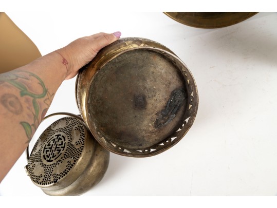 Collection Of Vintage And Antique Brassware – Asian & Middle Eastern 