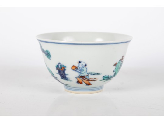 20th C. Reproduction Yongzheng Mark Rice Bowl
