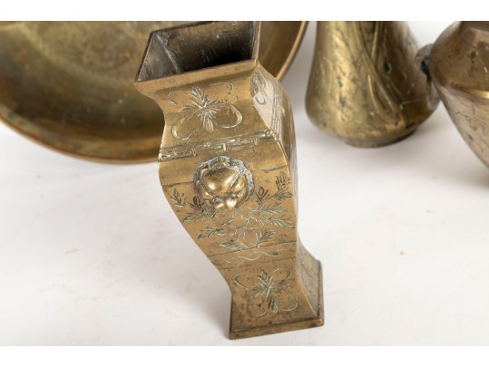 Collection Of Vintage And Antique Brassware – Asian & Middle Eastern 