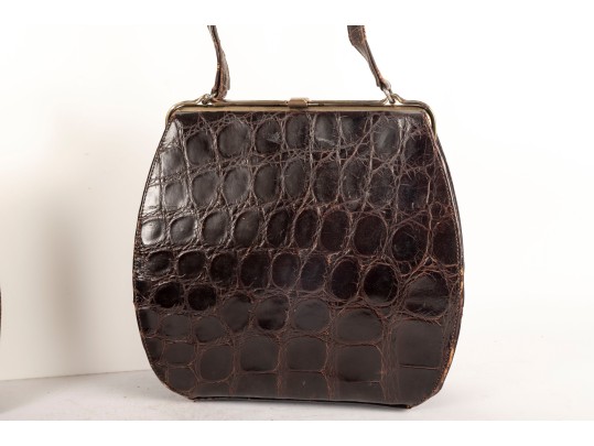 Four Vintage Reptile Skin Handbags (Includes Sydney & Sterling)