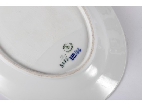 Royal Copenhagen Blue & White Porcelain Dinnerware Set