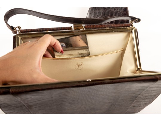 Four Vintage Reptile Skin Handbags (Includes Sydney & Sterling)