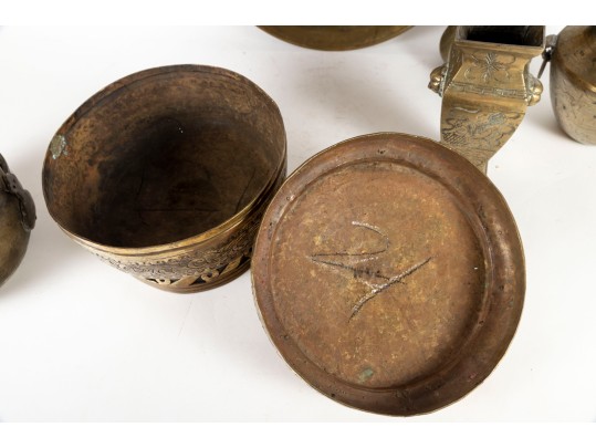 Collection Of Vintage And Antique Brassware – Asian & Middle Eastern 