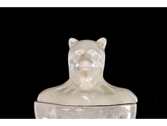 FAPCO Bear Ceramic Cookie Jar Reproduction