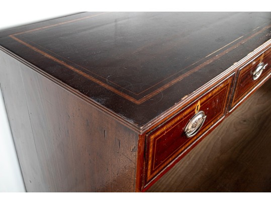 Antique American Federal Style Inlaid Mahogany Chest
