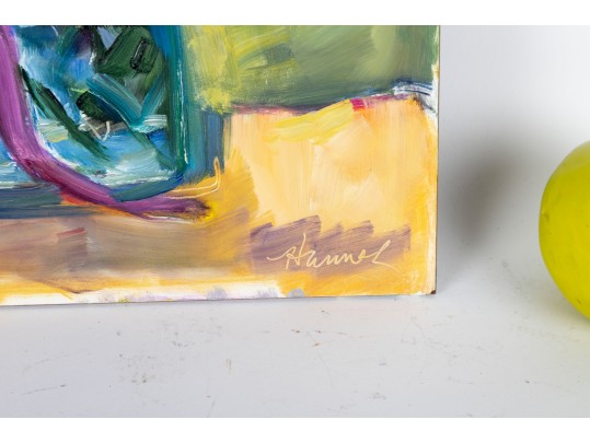 Hannah Cole Buie (American, B. 1955) Still Life Oil On Canvas Painting