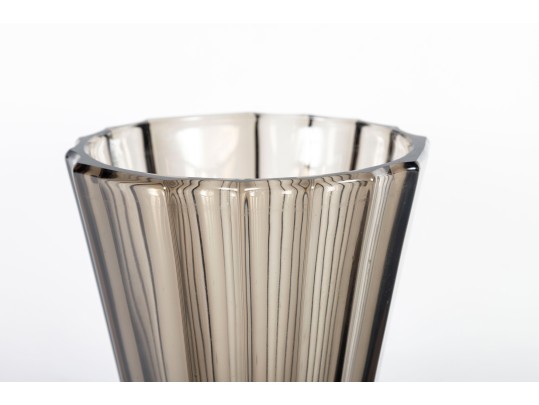 Josef Inwald Smokey Glass Vase