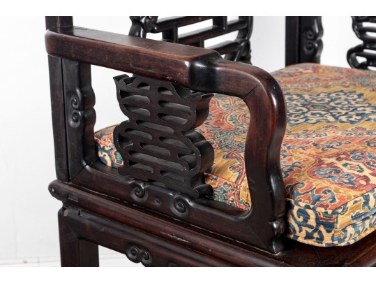 Chinese Rosewood 19th Century Chair