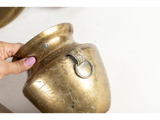 Collection Of Vintage And Antique Brassware – Asian & Middle Eastern 