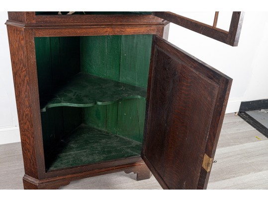Antique Georgian Corner Cabinet