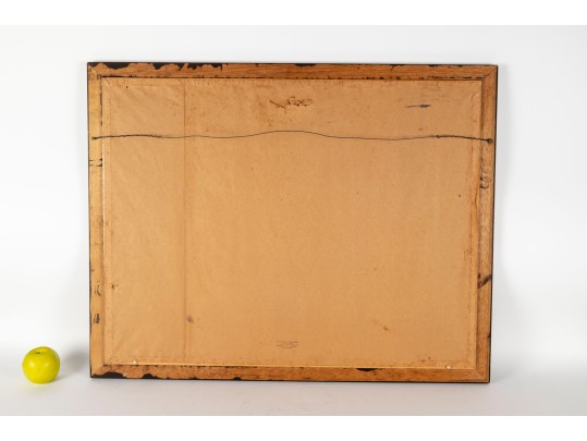 Tom Stine (Hickory, NC) Swamp Landscape Oil On Board Painting