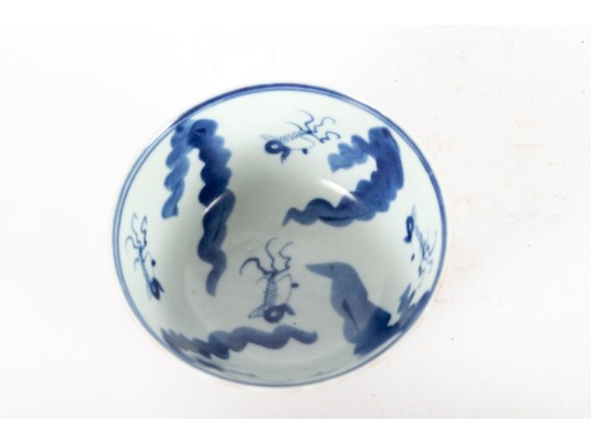 19th Century Batavian-ware Qing Chinese Porcelain Bowls