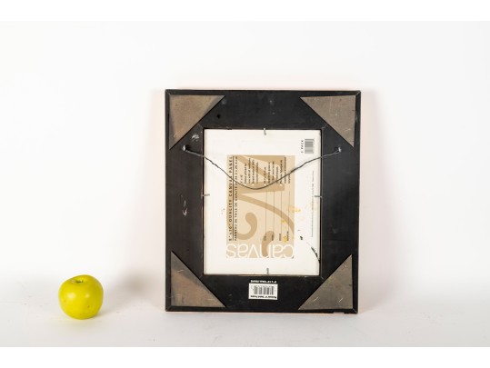 Oil On Board Provincial Facade Oil On Board Painting -- Signed