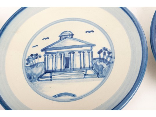 M.A. Hadley Hand Decorated Novelty Plates