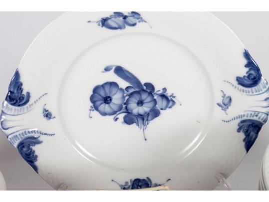 Royal Copenhagen Blue & White Porcelain Dinnerware Set
