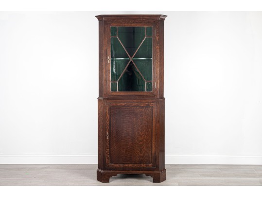 Antique Georgian Corner Cabinet