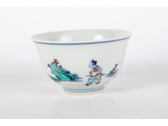 20th C. Reproduction Yongzheng Mark Rice Bowl