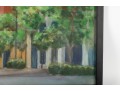 P. Graetz Pastel Urban Landscape Painting